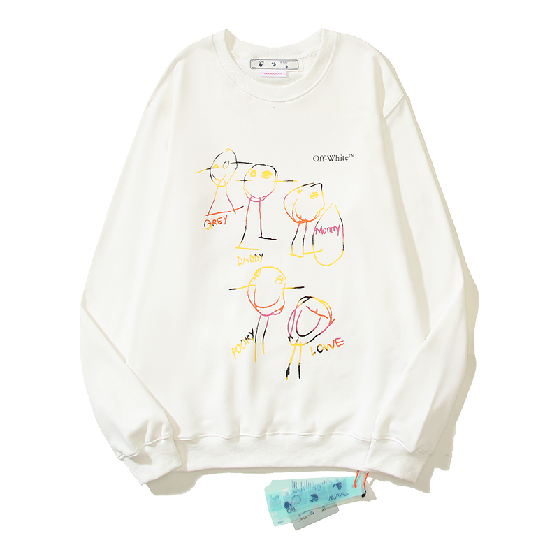 87_2084 Off-White Crewneck