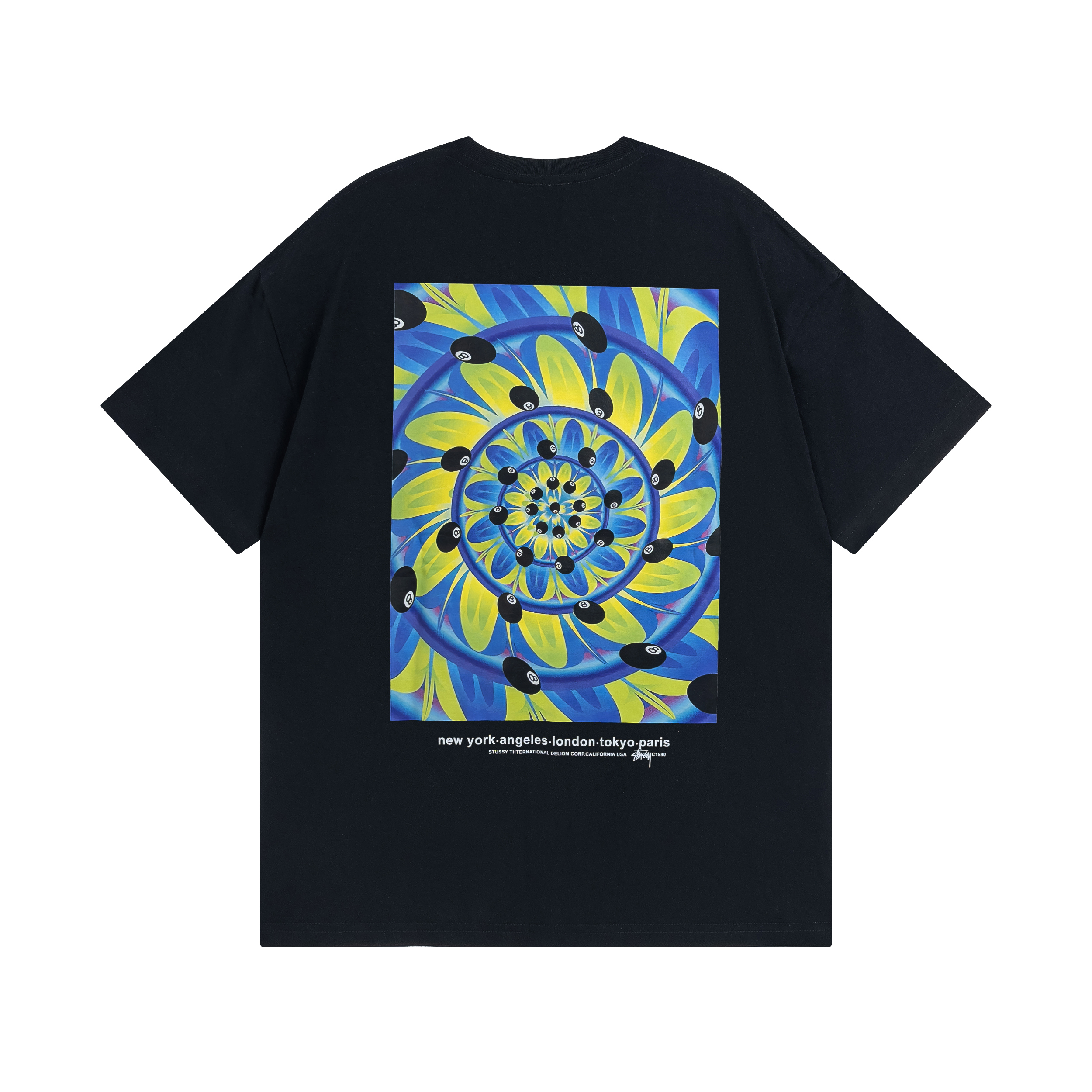 4_Stussy T-shirt 4 Colors