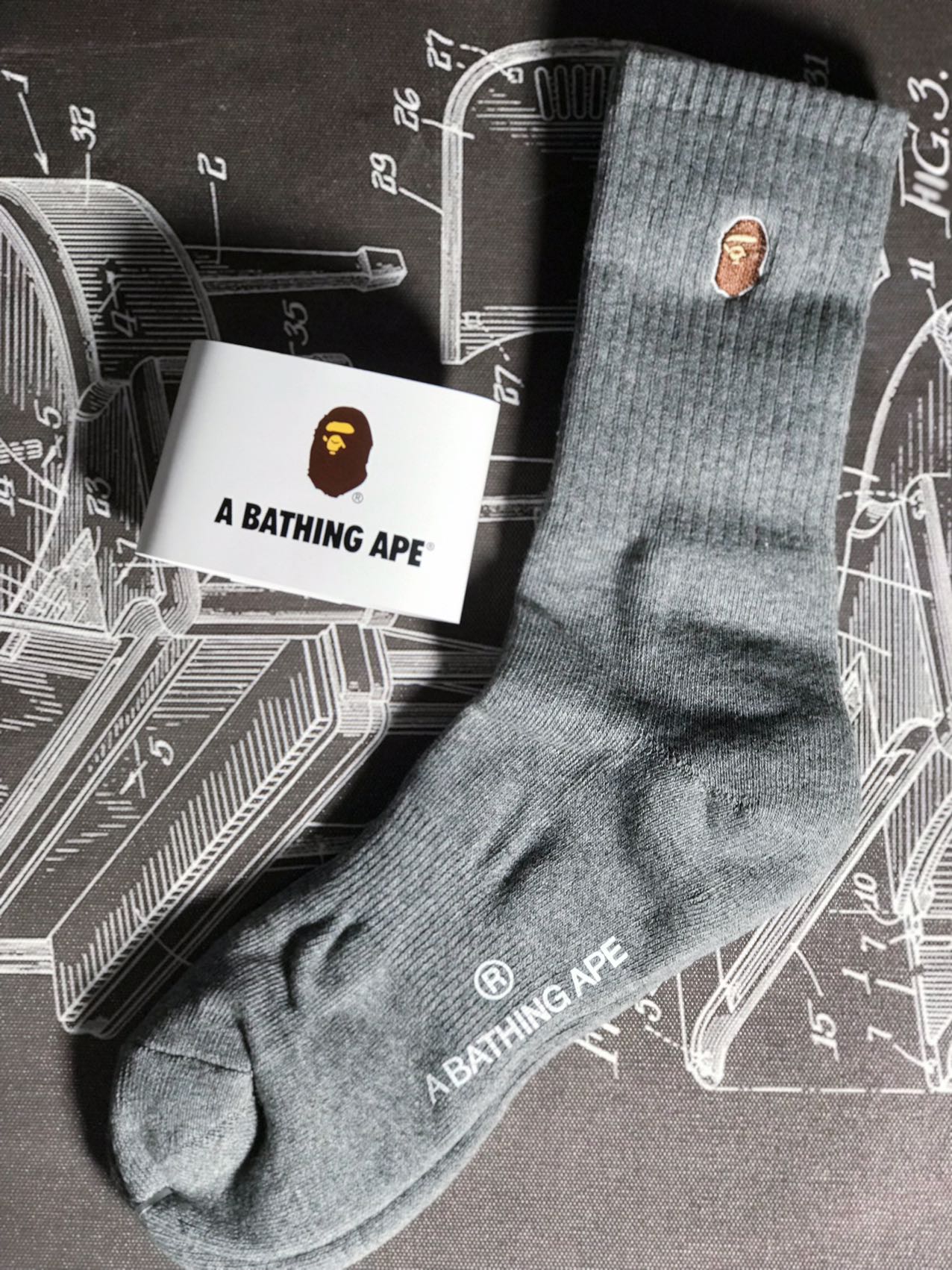 19_ Bape Socks