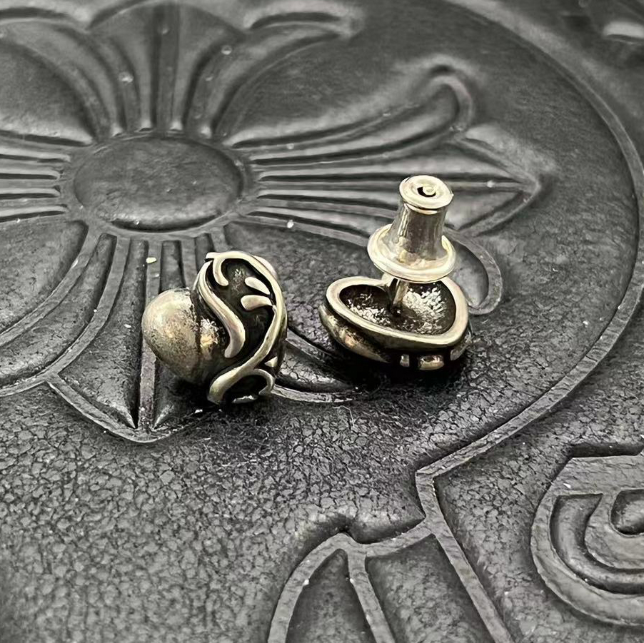 56_Chrome Heart Earrings