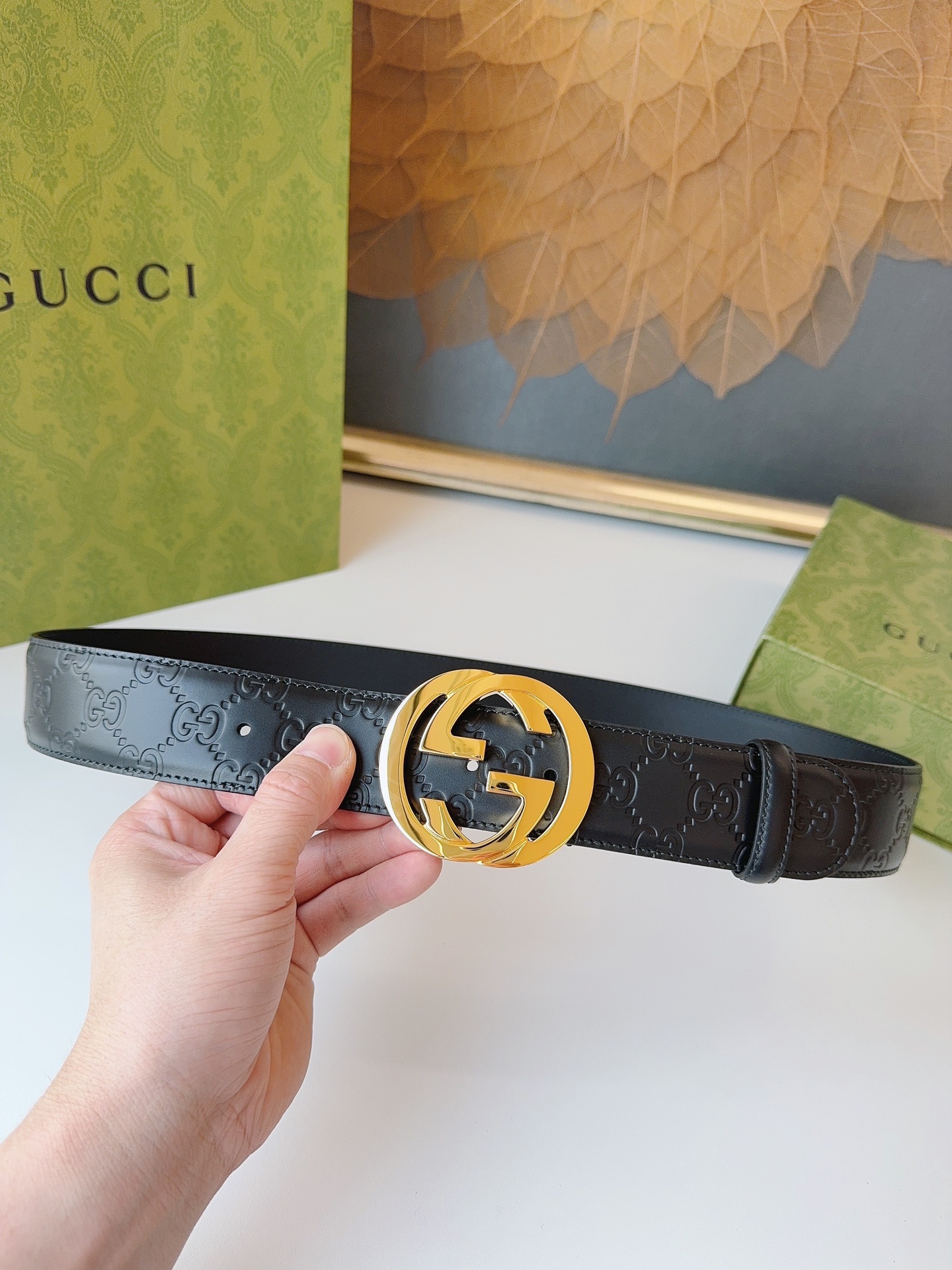 61_Gucci Belt