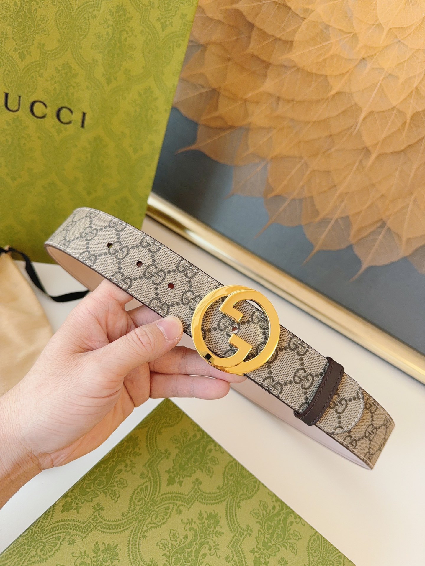 91_Gucci Belt