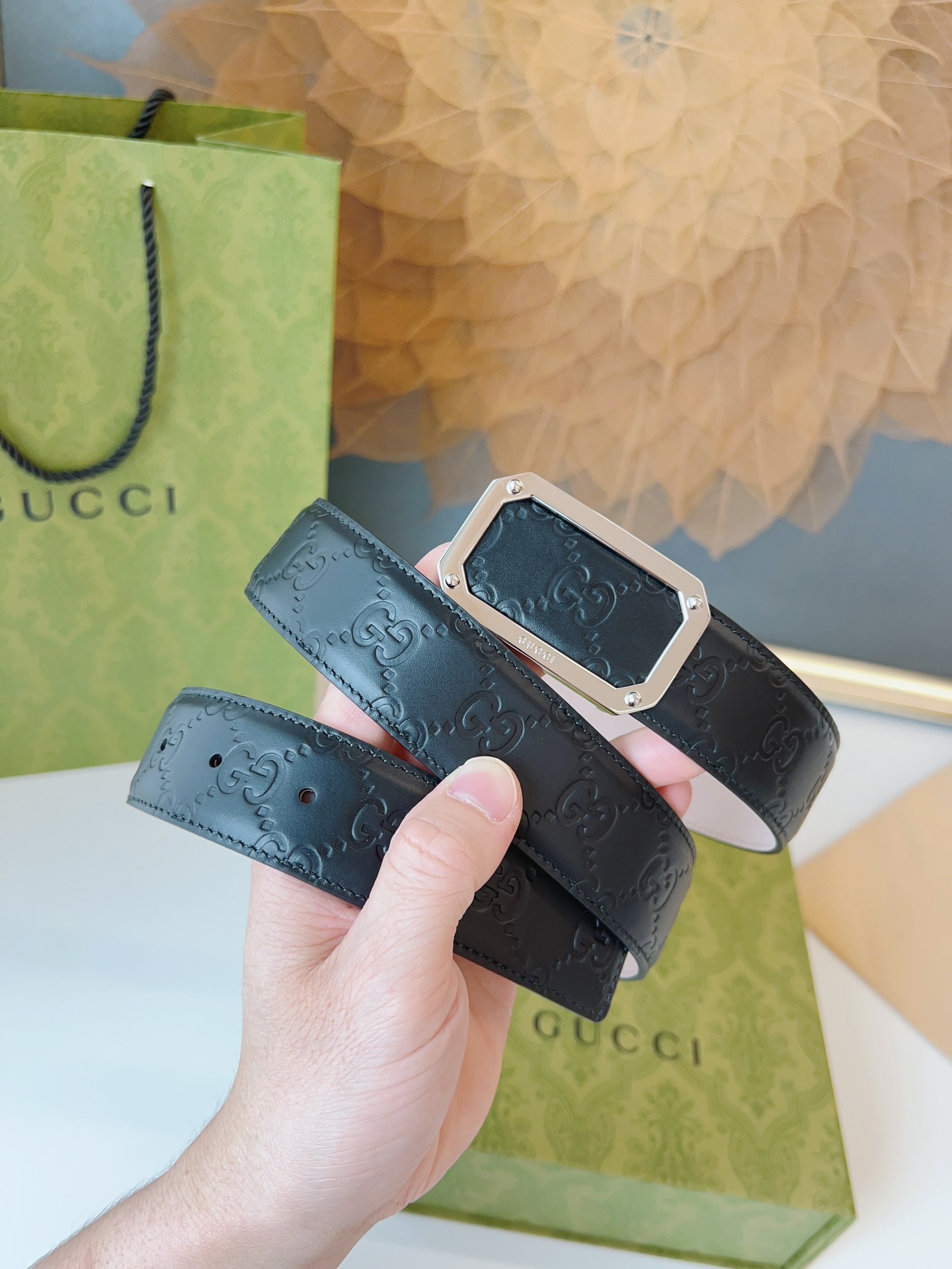 73_Gucci Belt