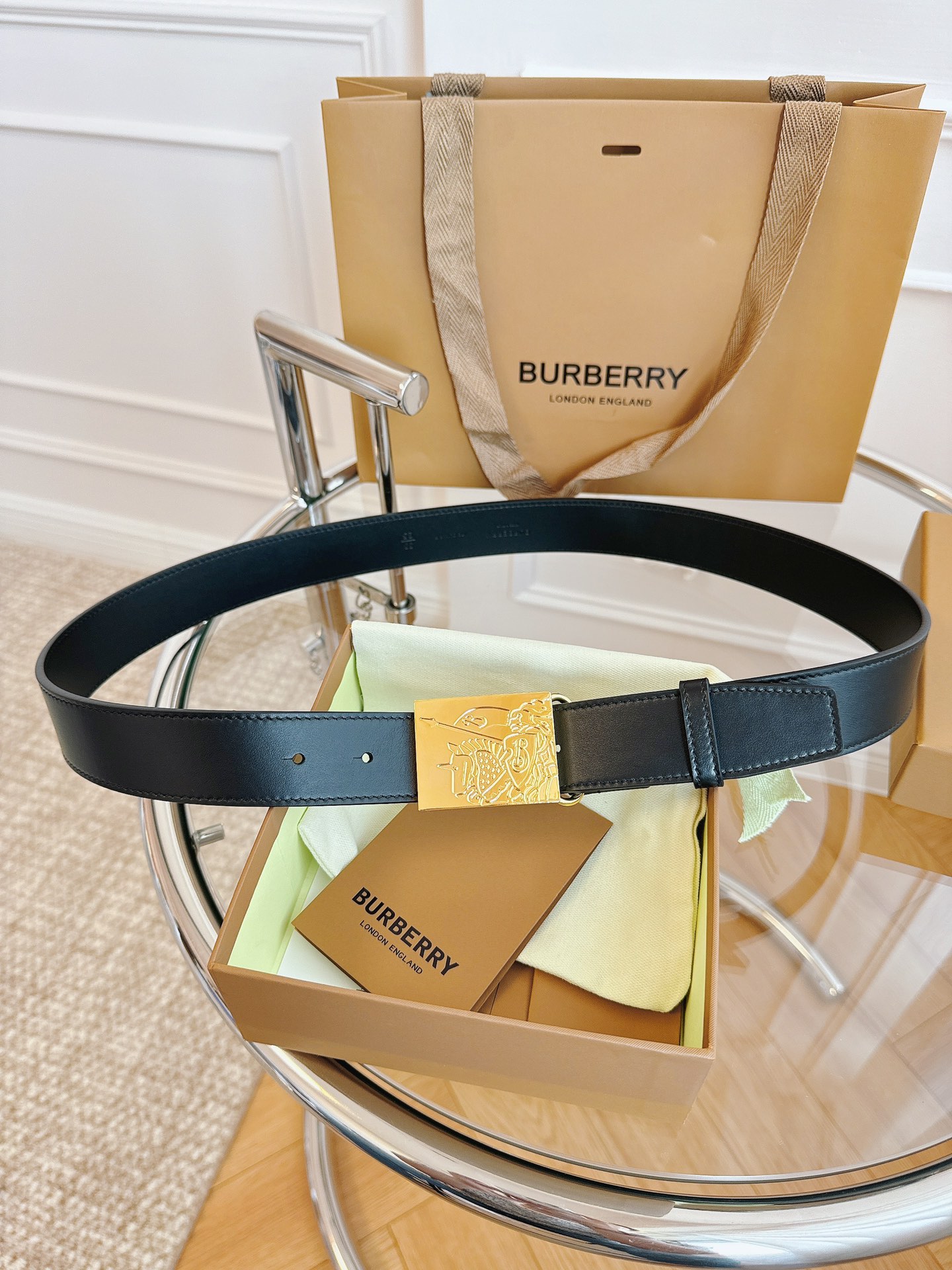 73_Burberry Belt