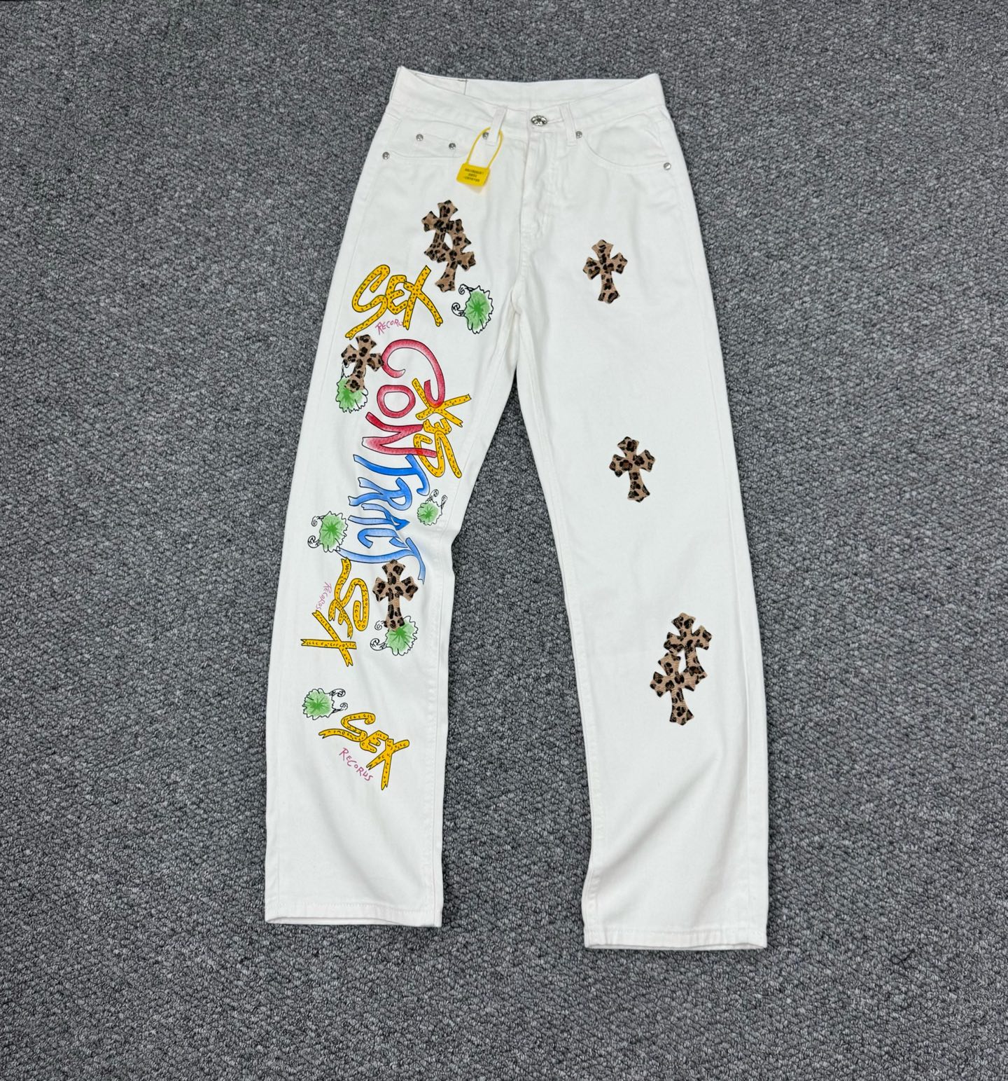 48_Chrome Heart Jeans