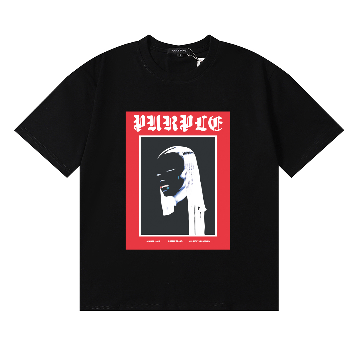 101_Purple Brand T-shirt