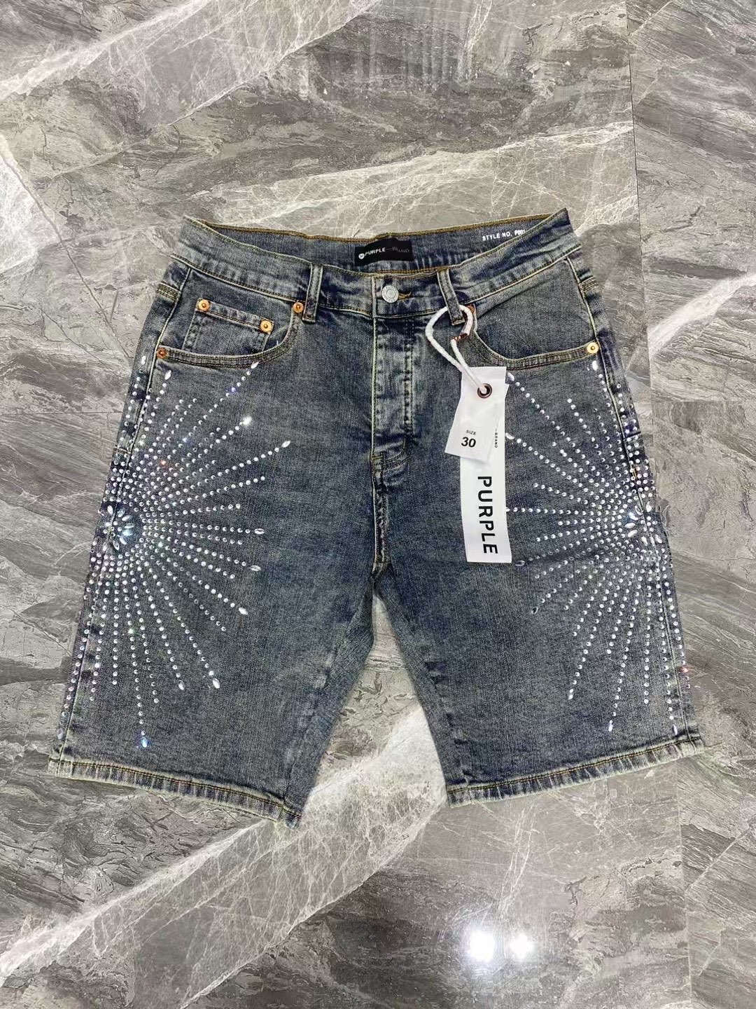 30_Purple Brand Shorts