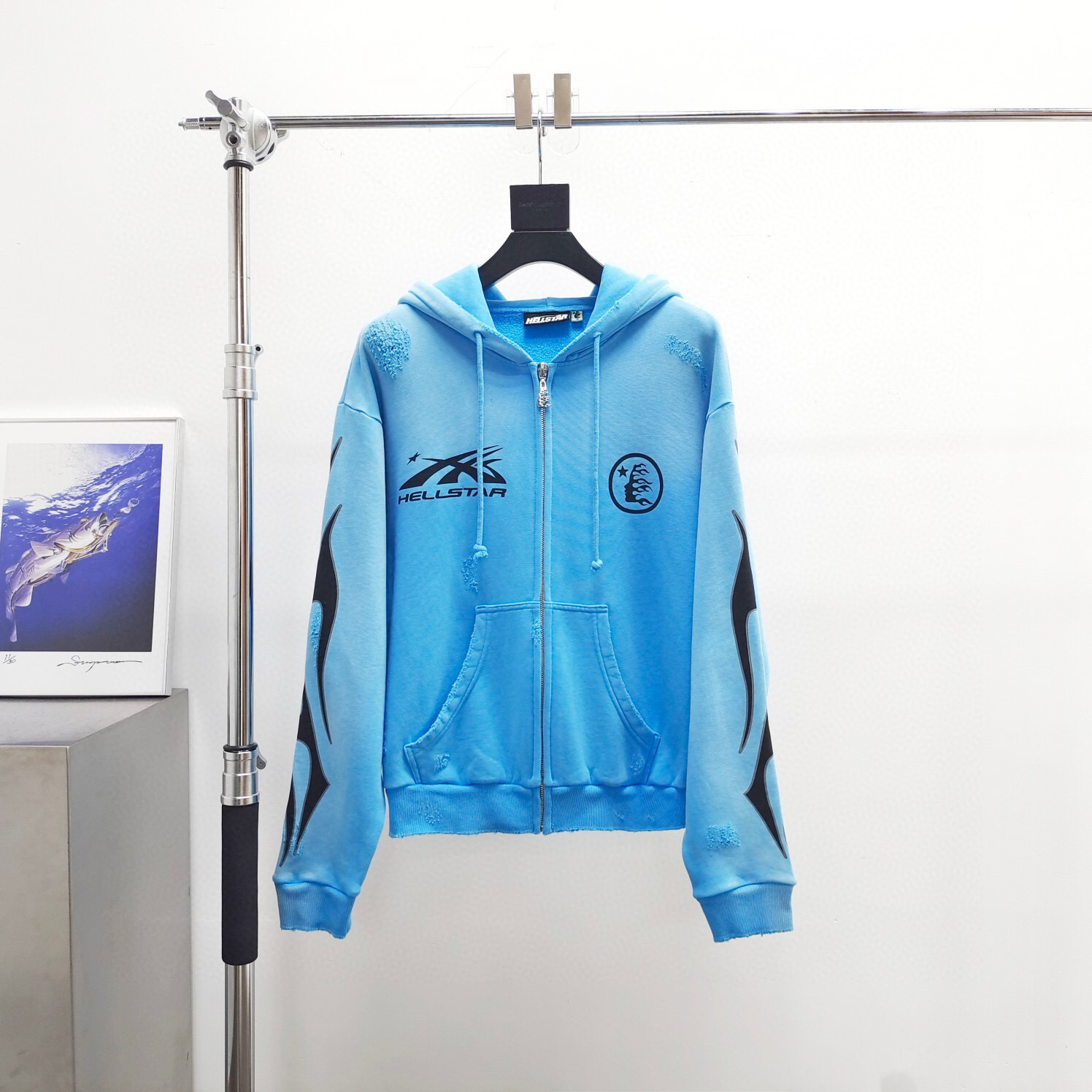 113_[1:1 NFC tag quality] Hellstar Hoodie