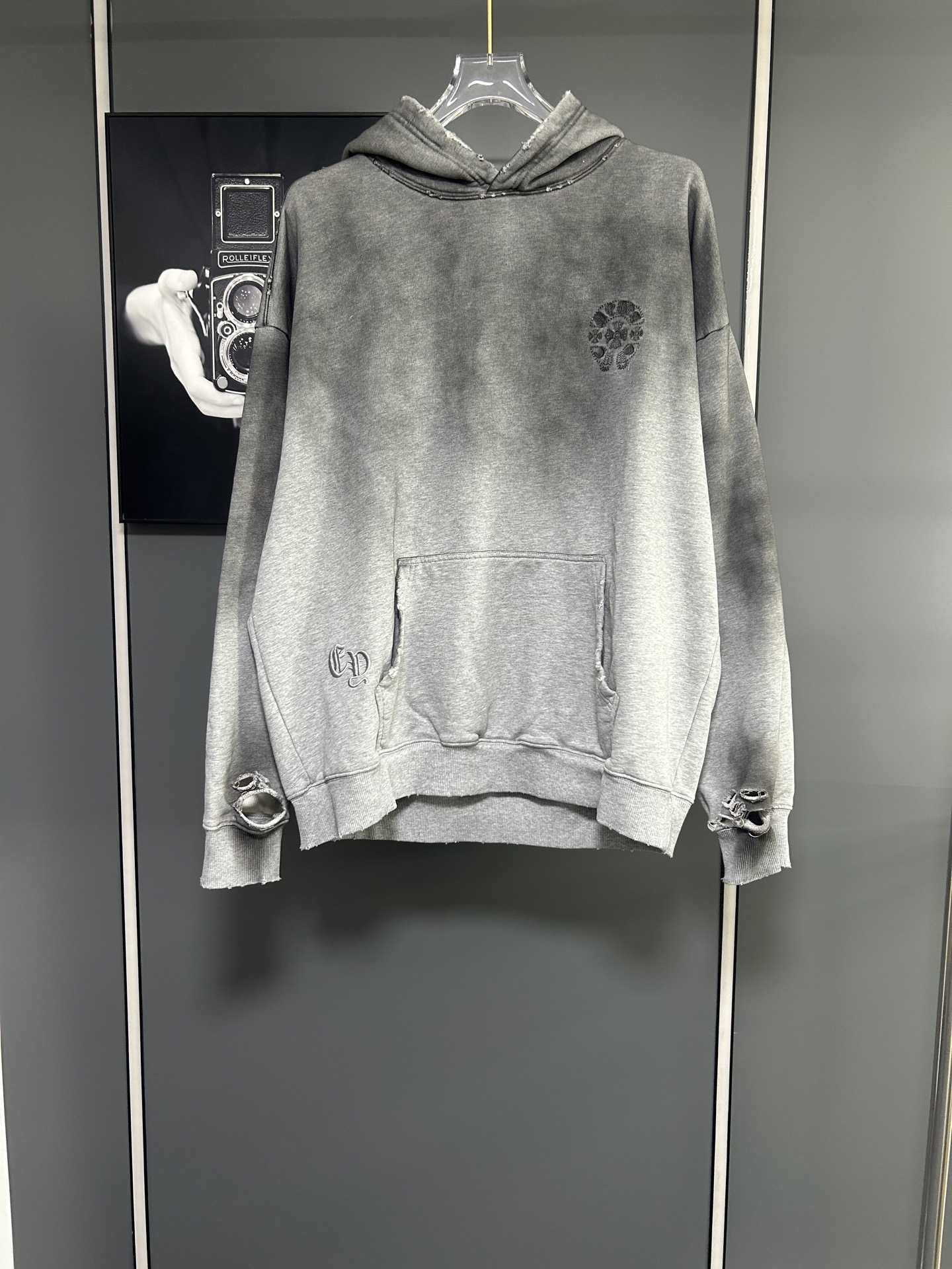 2_Chrome Heart hoodie