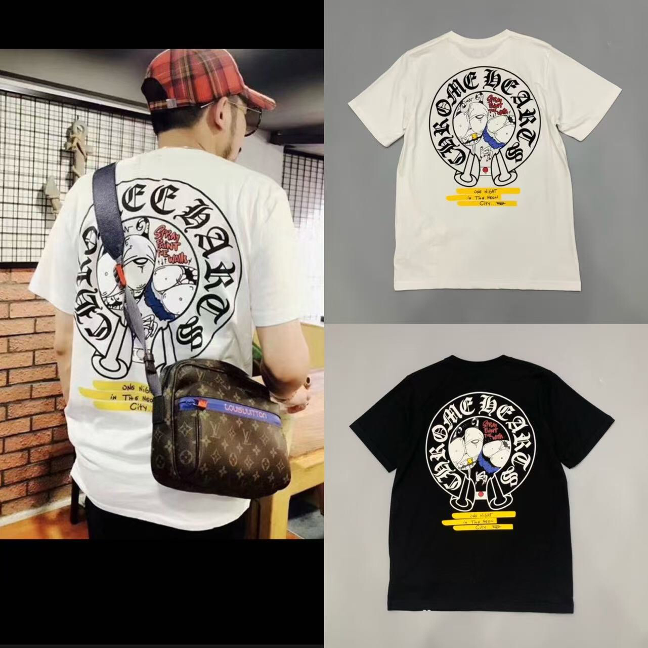 70_[1:1 quality] Chrome Heart T-shirt