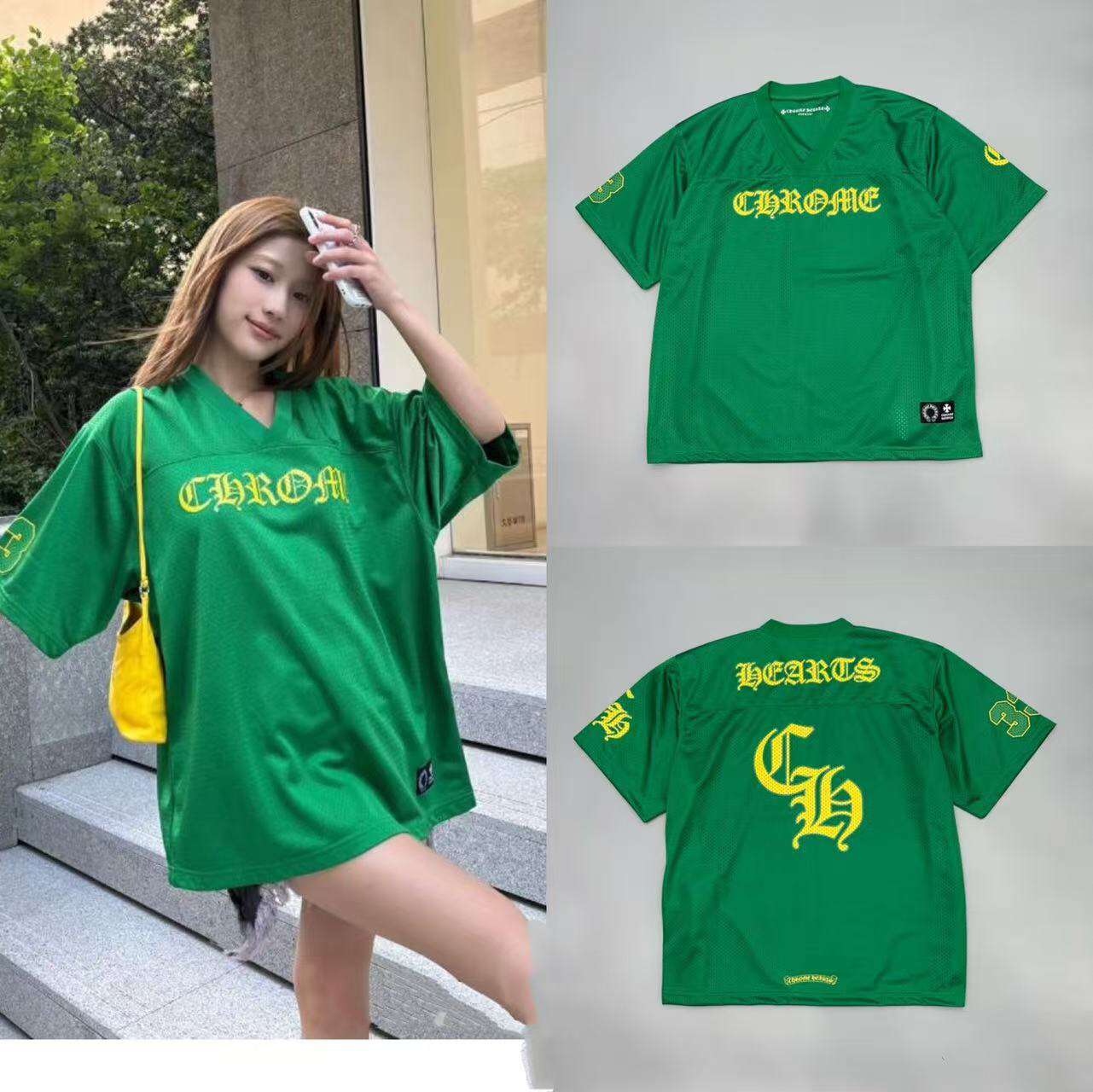 96_[1:1 quality] Chrome Heart T-shirt