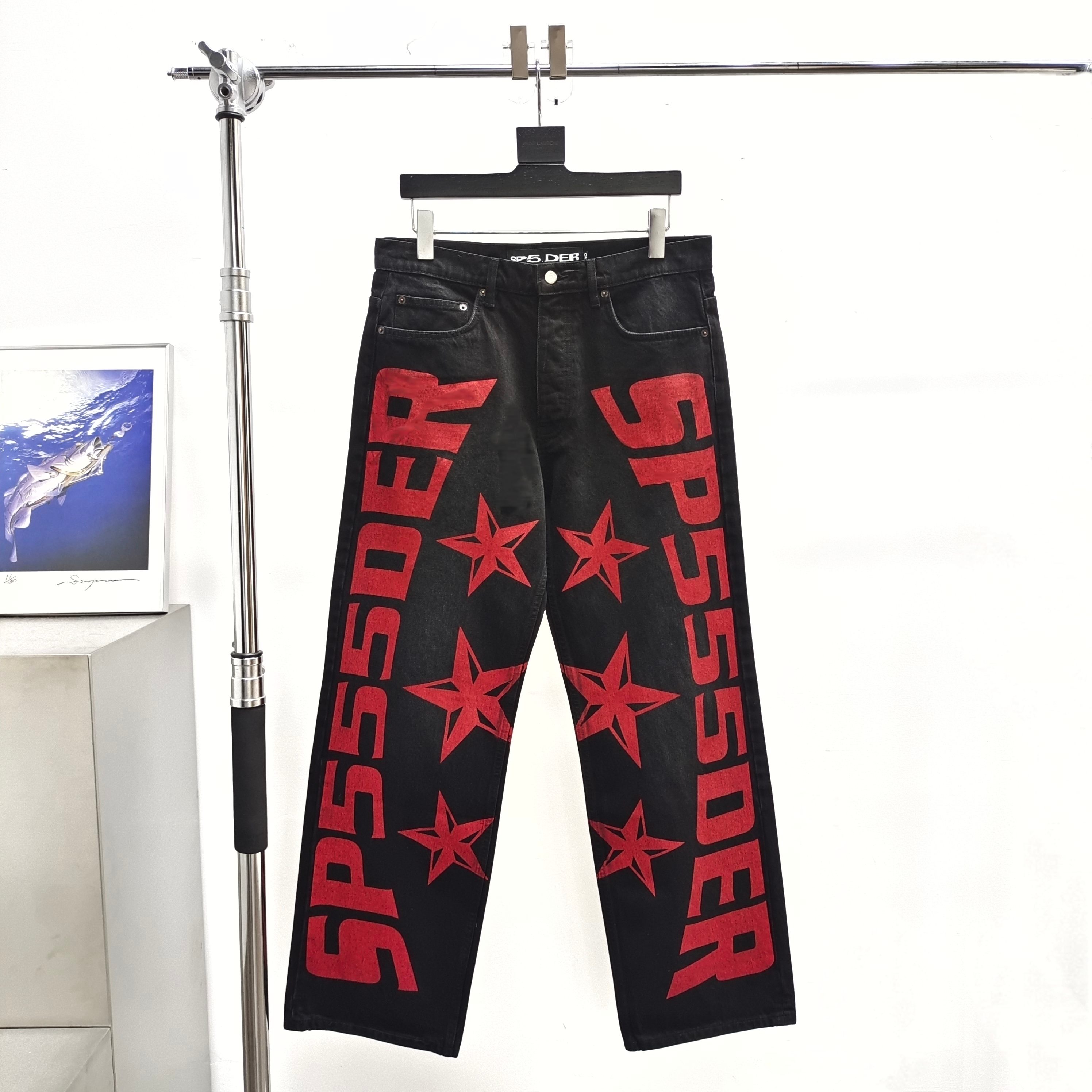 30_[1:1 quality] Spider Jeans