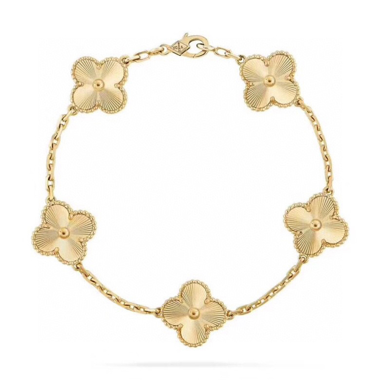 Van Cleef & Arpels Vca Five Flower Bracelet - Uootd